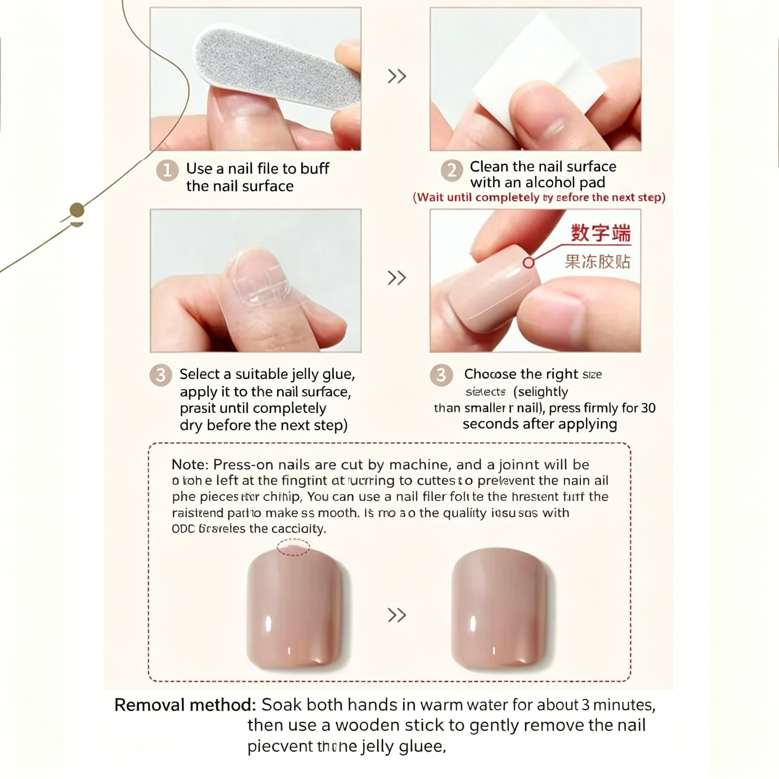 Wine Red Tea Stain Frosted Cat Eye Press On Nails, High Quality Skin Brightening