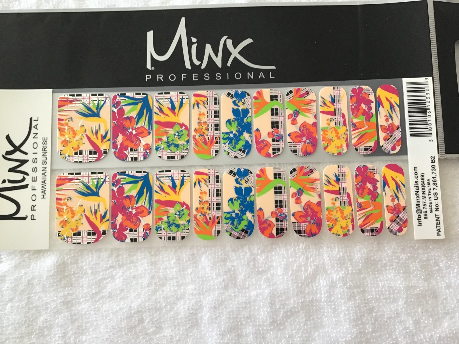 Minx Professional nail wrap Pink Cheetah