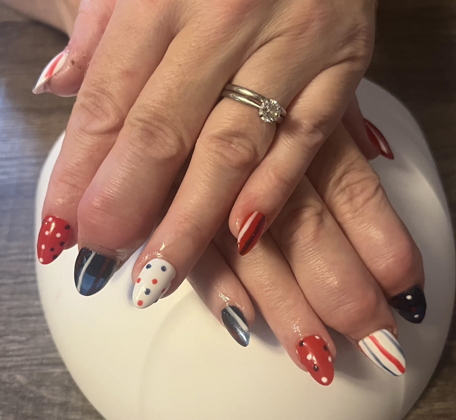 Original Design Press-On Nails Full Cover Pre-Designed. Made To Order