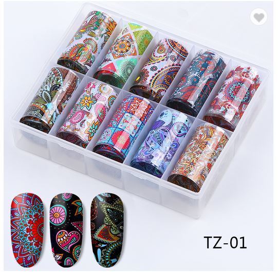 Beautiful Transfer Foil for Nail Art
