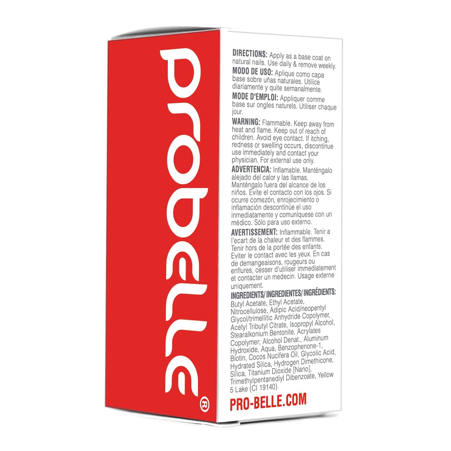 Probelle Nail Hardener Formula 1 – Repair 0.5 Fl Oz (Pack of 1), 1
