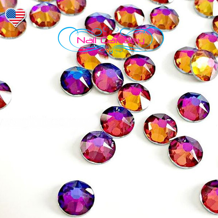 Volcano 5ss Crystals For Nail Art Flatback Swarovski Rhinestones Qty.144