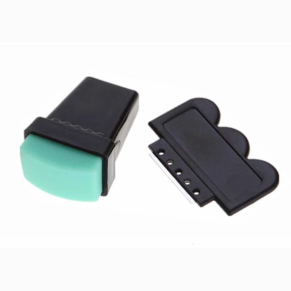 Nail Art Stamping Plate Template Kit with Stamper & Scraper Manicure Tool (1-24)