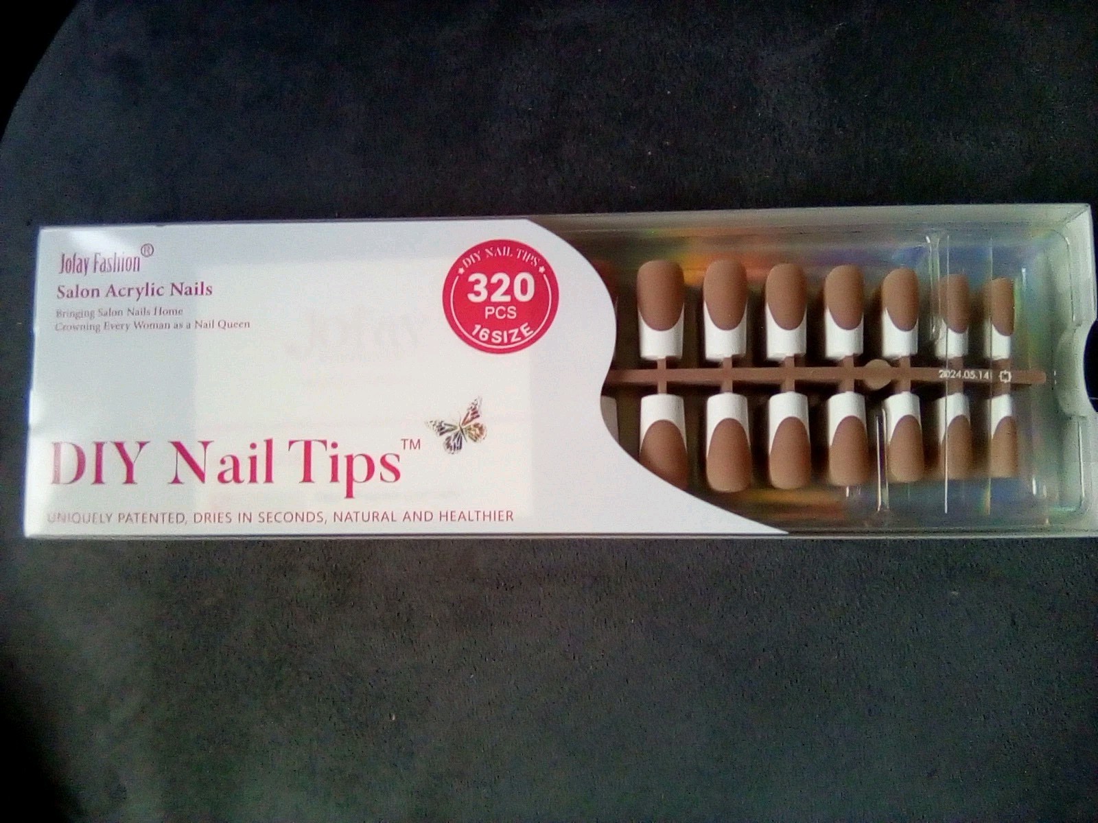 Jofay Fashion Salon Acrylic Nails 320 pcs DIY Nail Tips
