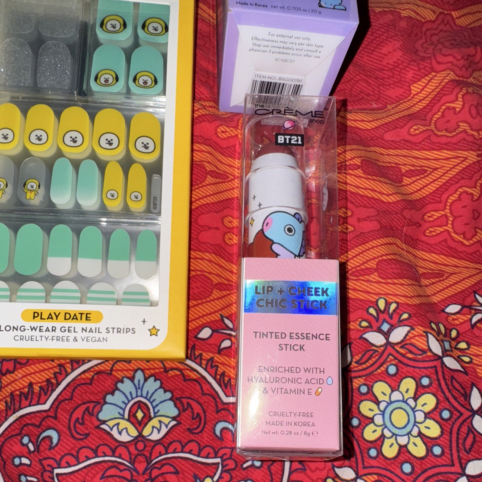 Brand New The Crème Shop x BT21 Beauty Bundle