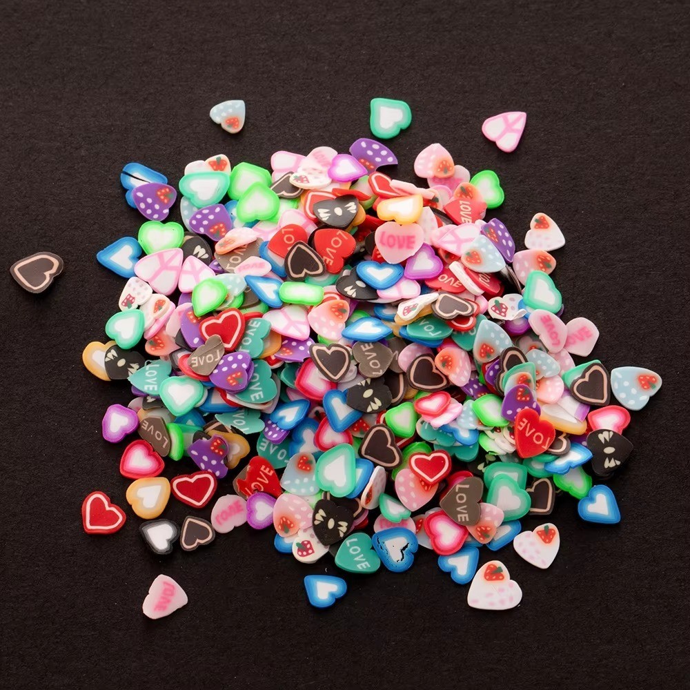 1000pcs Polymer Clay Fruit Slices • Mini Fimo Pieces for Resin & DIY Crafts