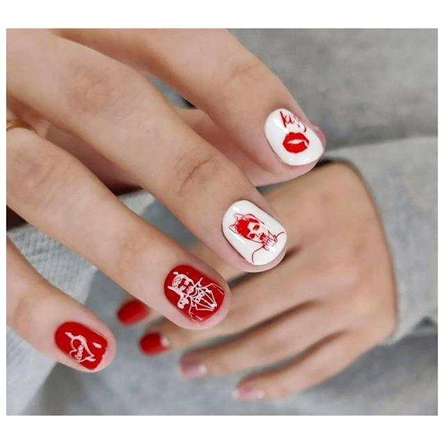 Swanky Stamping People And Lover Nail Stamping Plates 048