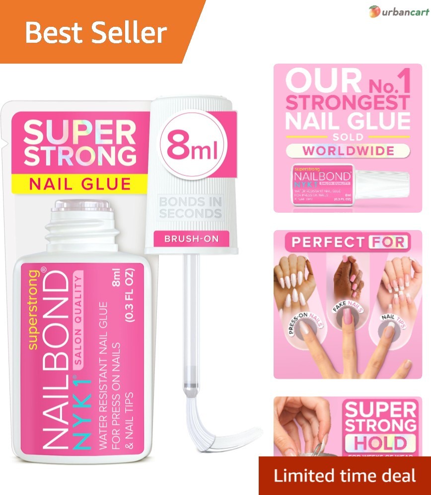 Super Strong Salon Nail Bond – Quick-Dry, Water-Resistant Glue