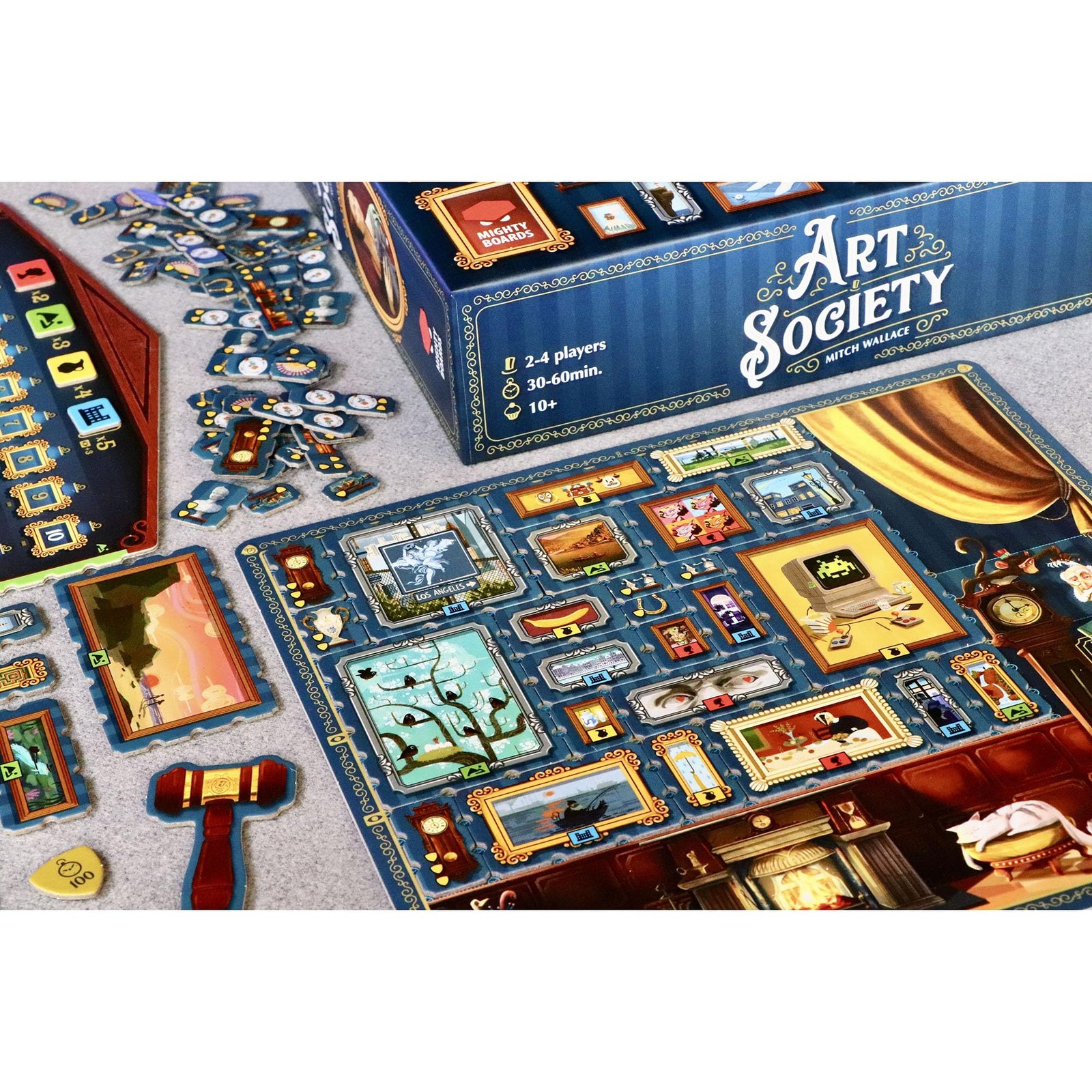 Mighty Boards: Art Society – Collection 27.2 cm x 7.6 x cm, Multicolor