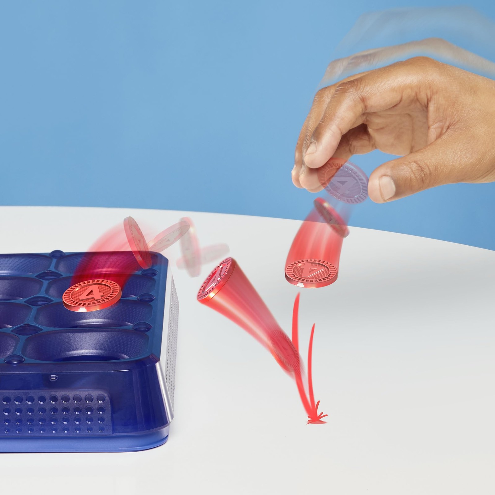 Connect 4 Frenzy Game | Bounce Discs 4 The Win | Family Party Not Applicable