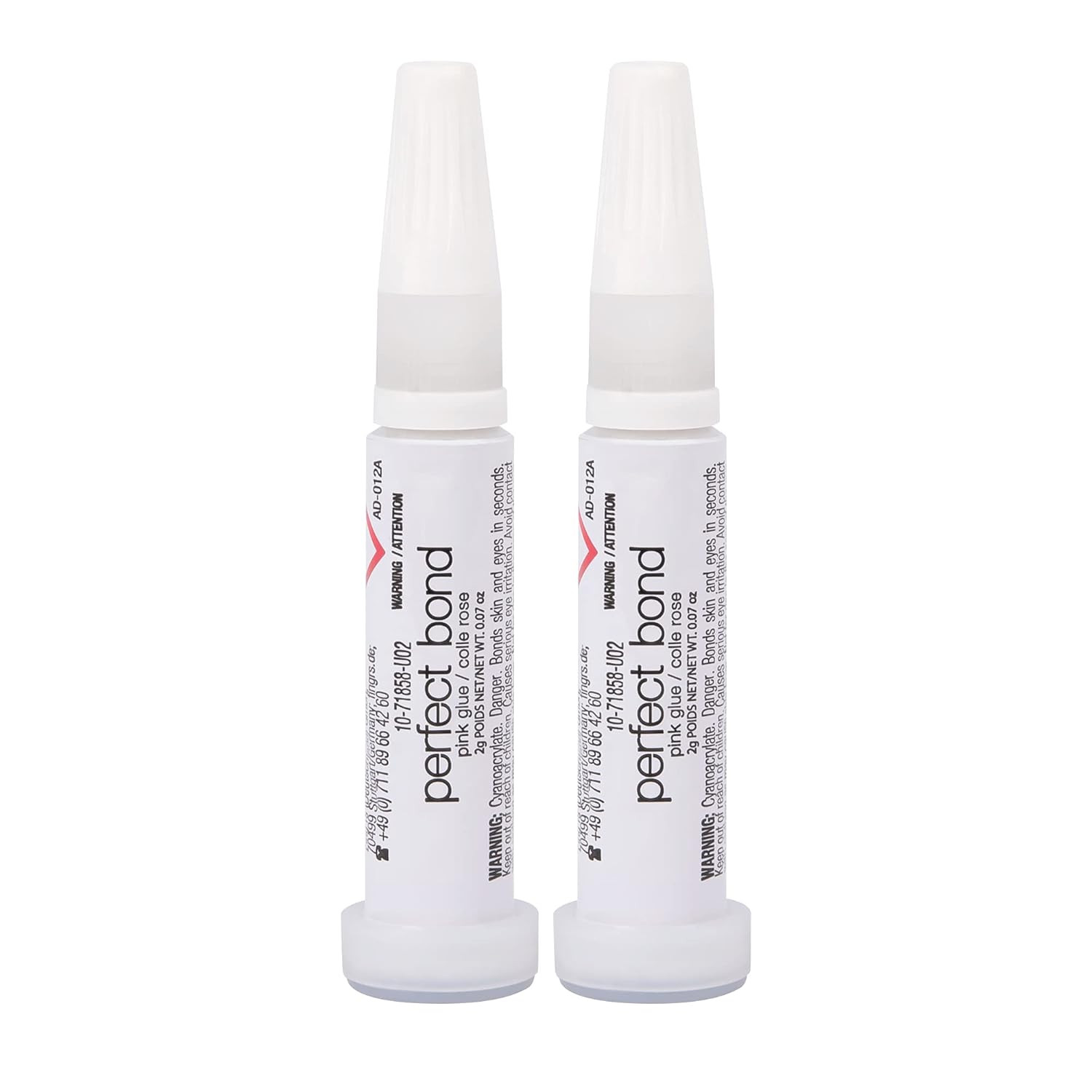 Perfect Bond Nail Glue, Super Strong, Durable, Easy to Apply Acrylic Nails, Pres