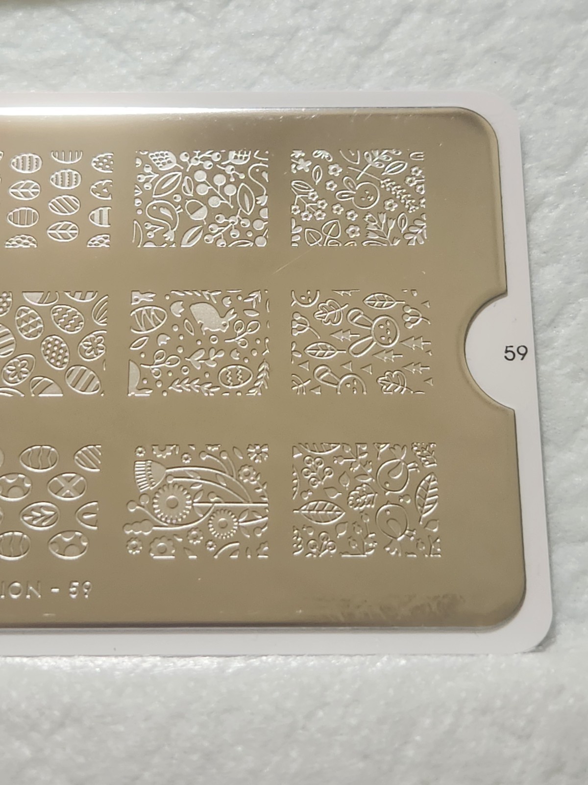 MoYou London Nail Stamping Plate – Festive 59
