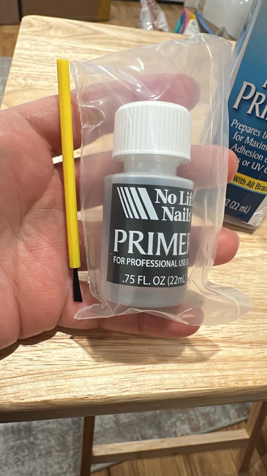 No Lift Nails Nail Primer 0.75 oz (22mL) – Professional Acrylic & UV Gel Adhesio