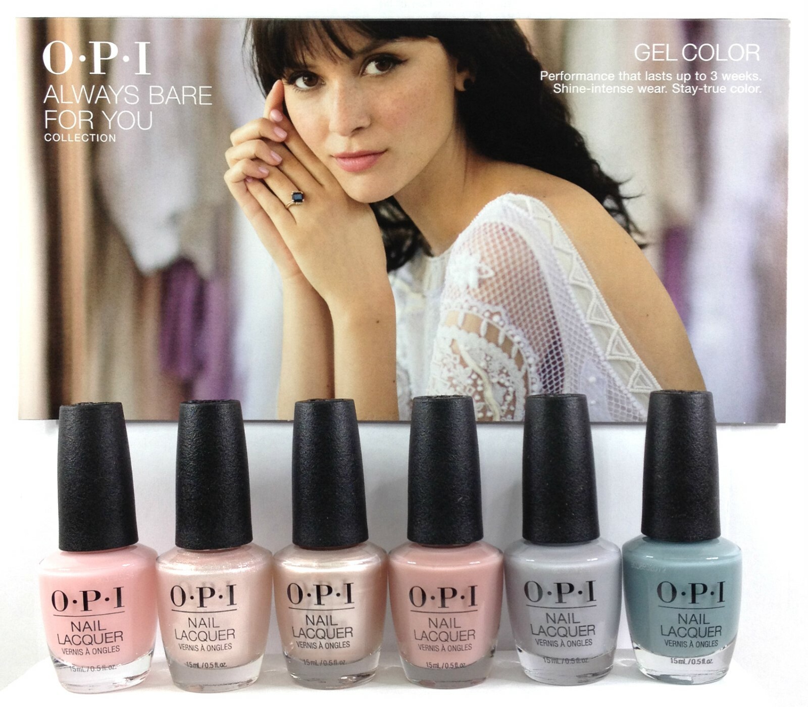OPI Nail Lacquer- Always Bare For You Spring 2019 Collection-Pick Any color .5oz