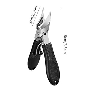 Toenail Clippers for Thick Toenails for Seniors, Angled Head Large Toe Nail