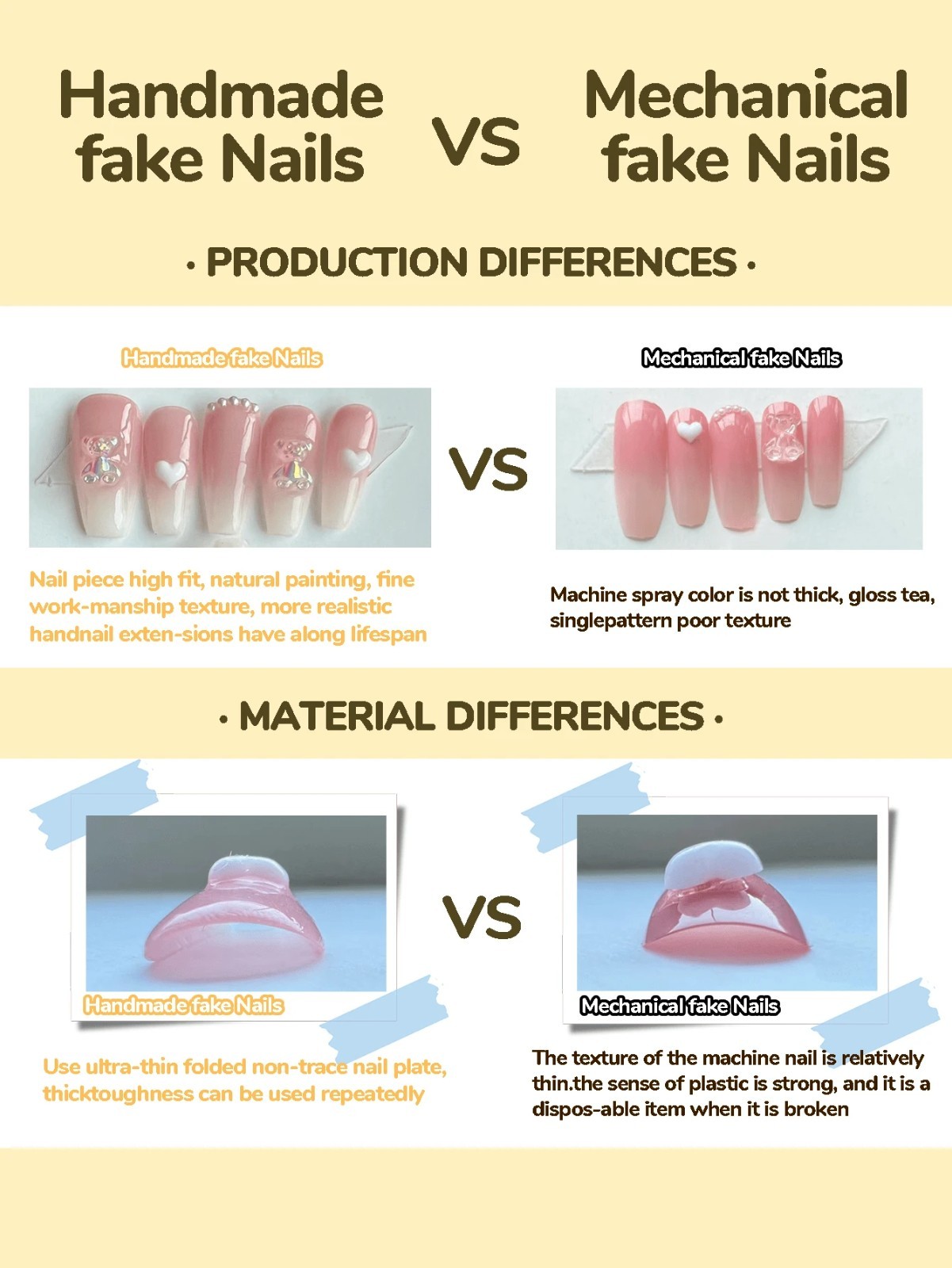 Handmade 3D Floral Metallic Press-On Nails | Black Grey Fake Nails