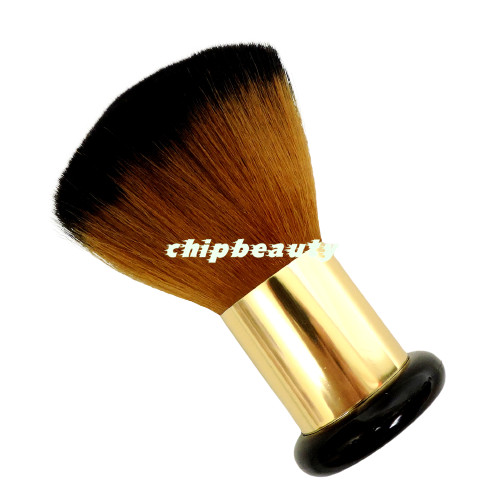 Makeup Nail Art Dust Brush Remover Manicure Acrylic Powder -Brown Hair
