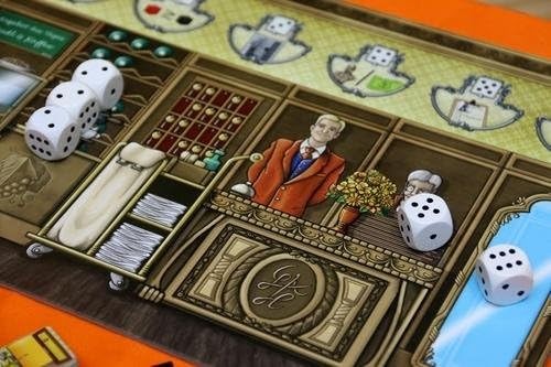 Lookout Games Grand Austria Hotel Board 0.78 Ft X 0.97 X 0.26 Ft, White