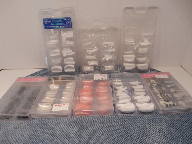 Cala Airbrush Nail Tips & Unknown Brand Name Lot