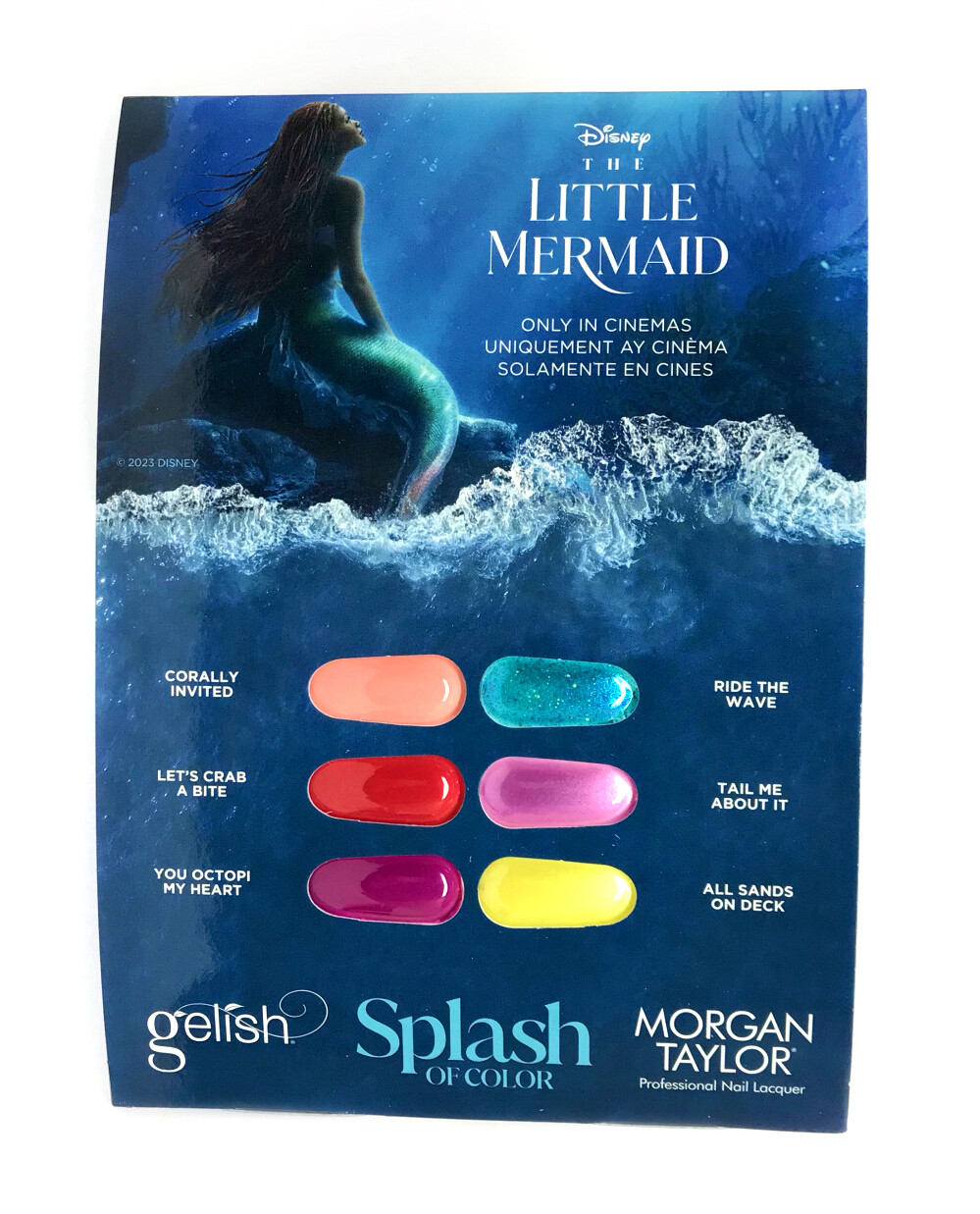 Harmony Gelish – SPLASH OF COLOR (The Little Mermaid) Collection -Pick Any .5oz