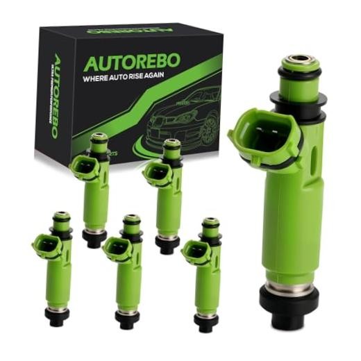 Fuel Injectors 6 Pcs FJfor Mitsubishi Montero Sport 1998-2003 3.0L V6 | 383