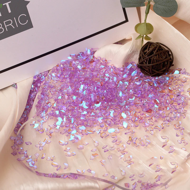Mini Aurora Nail Rhinestones (50pieces)