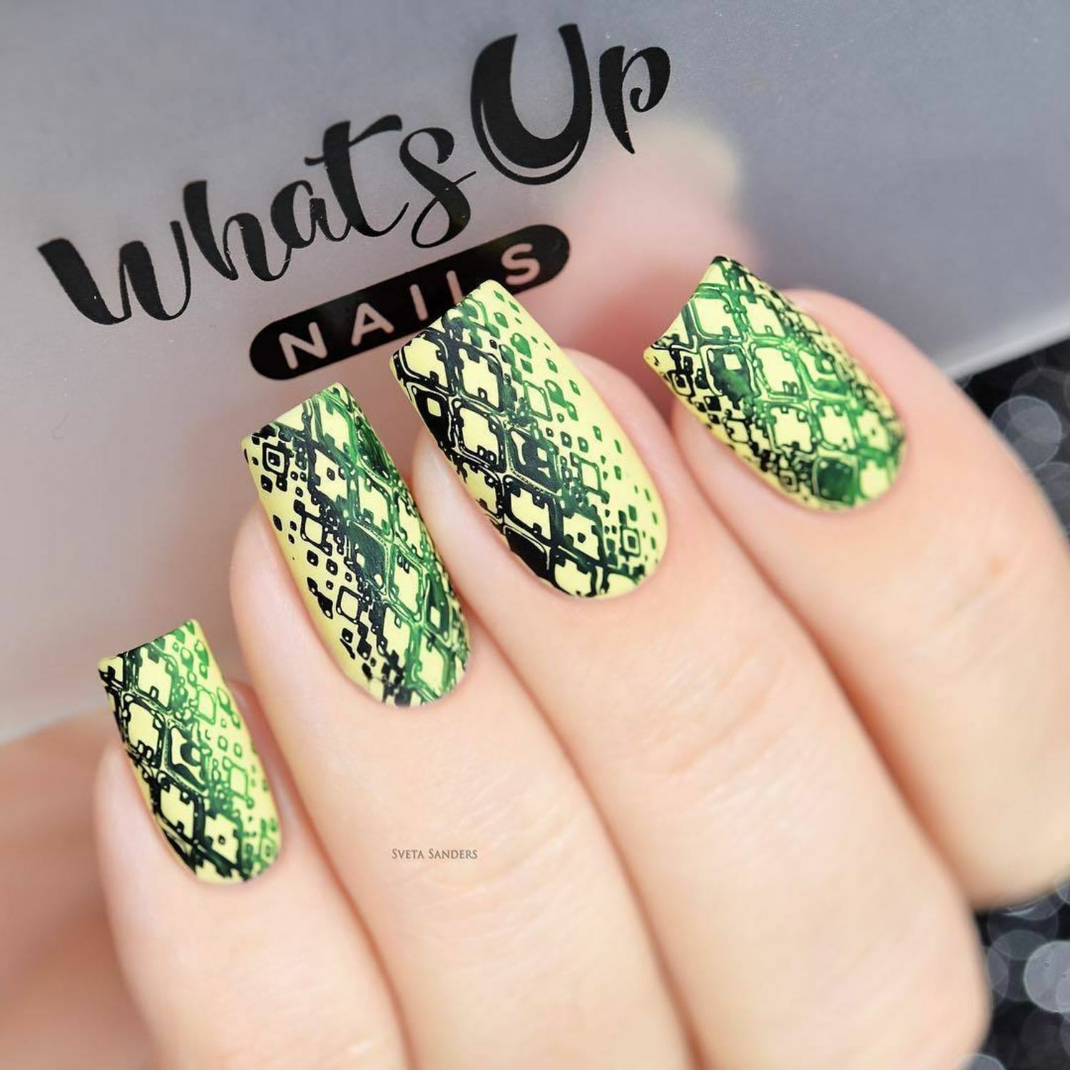 Jumbo Clear Stamper & Scraper For Stamped Nail Art