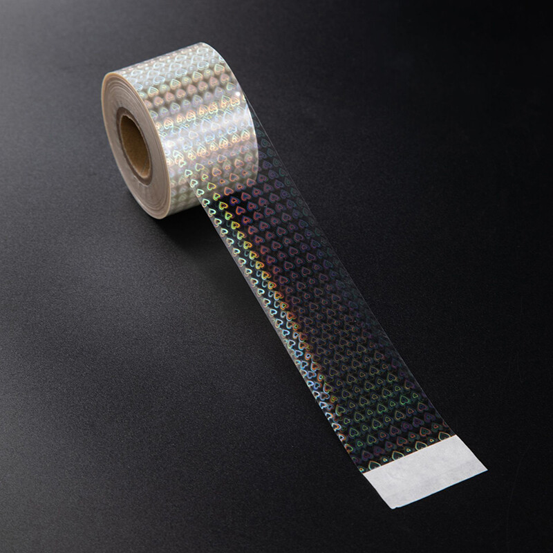 2 Roll of 120m Nail Art Foils Transfer Sticker Aurora Chrome Decals Tips Decor