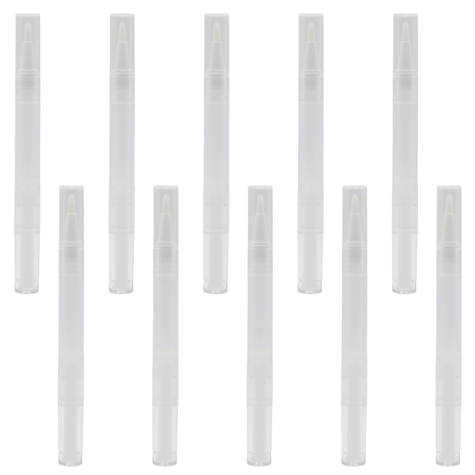 10 Pack Empty Cuticle Oil Pens,Nail Oil Pen Twist Pen Cosmetic Container, Bru…