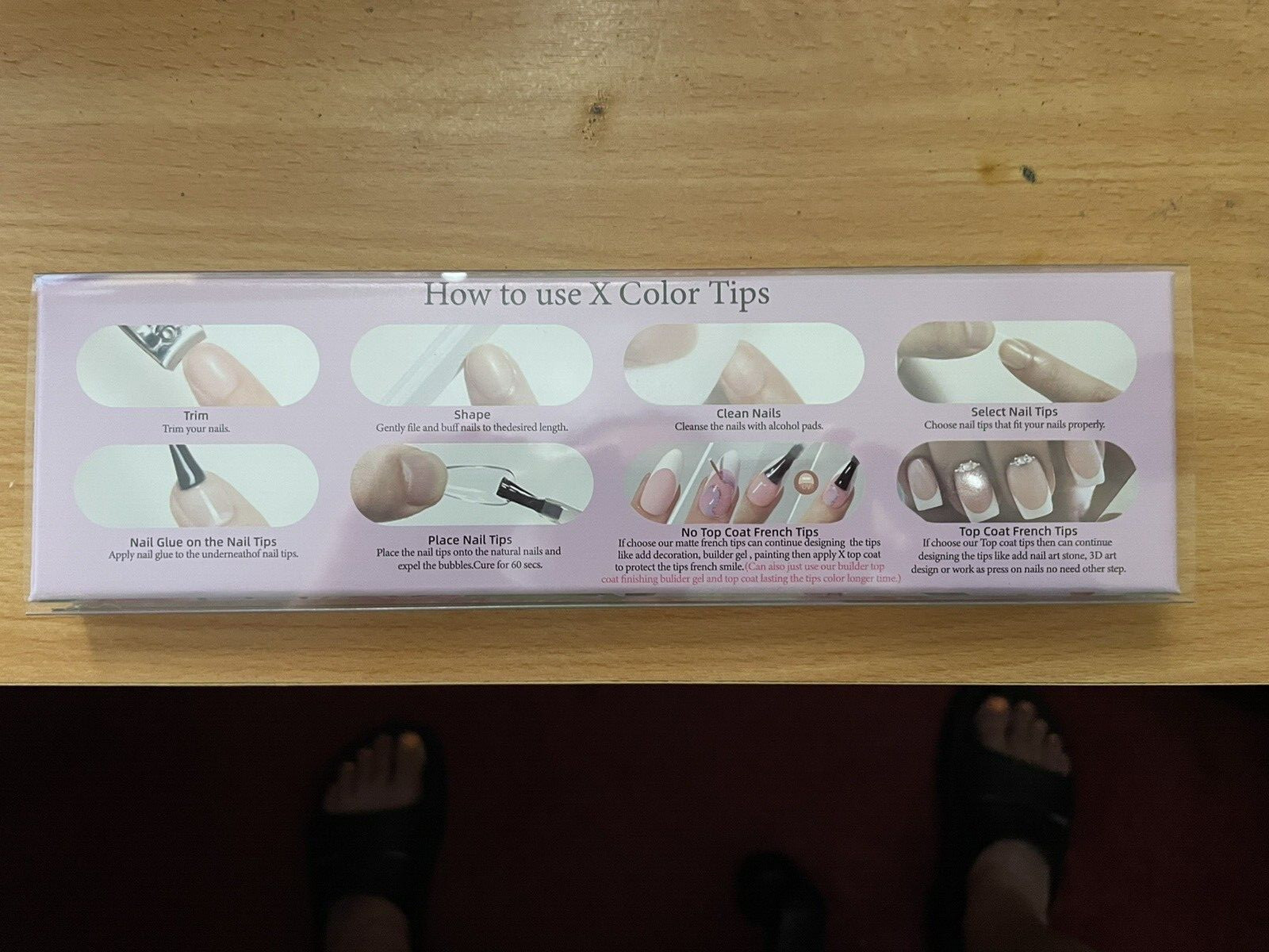 Nails- Una Gella X-Color Tips Nails New In Box
