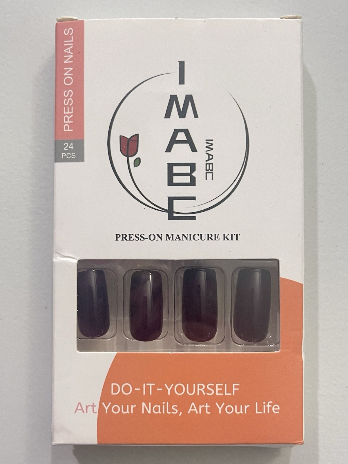 IMABC Press On nails 2 Sets W/glue NIB