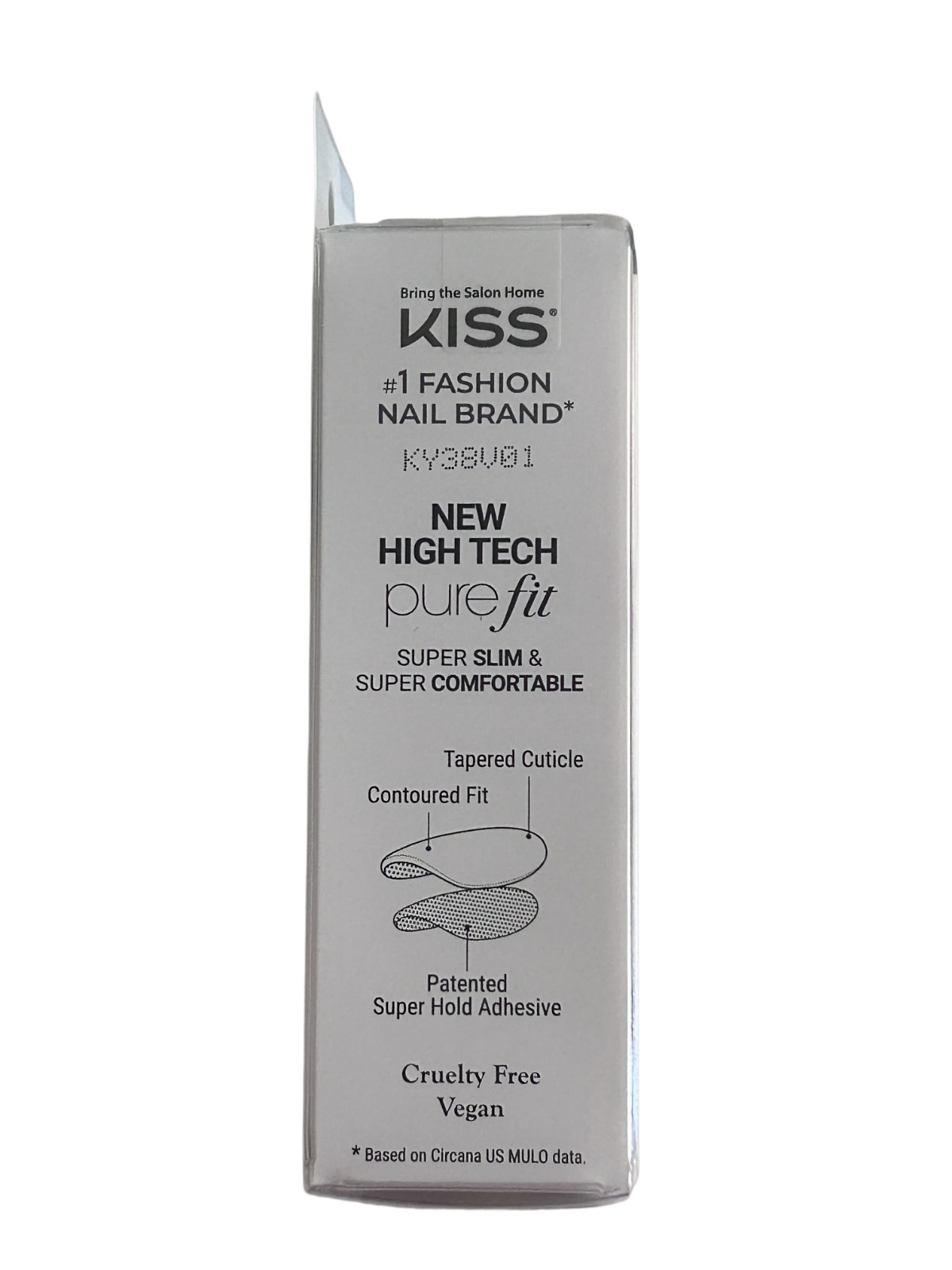 Impress No Glue Mani – Short Length Classic Glossy White Manicure-at-Home 83758
