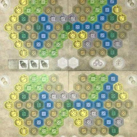 The Castles of Burgundy Board Game: 9th Expansion – Team Game Yellow