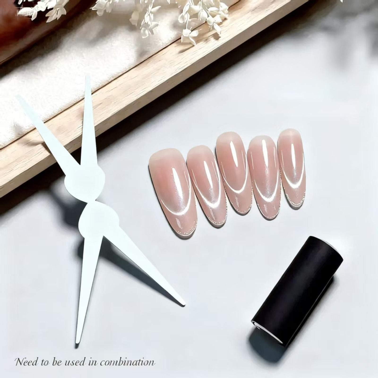 French Cat Eye Magnet Tool Portable Magnetic Manicure Tool for DIY Beginners