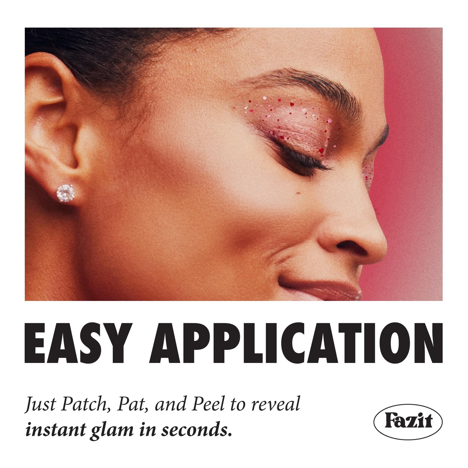Sweetheart Eye Speckles Glow Up Makeup Patches Cute Glitter Cosmetic Face