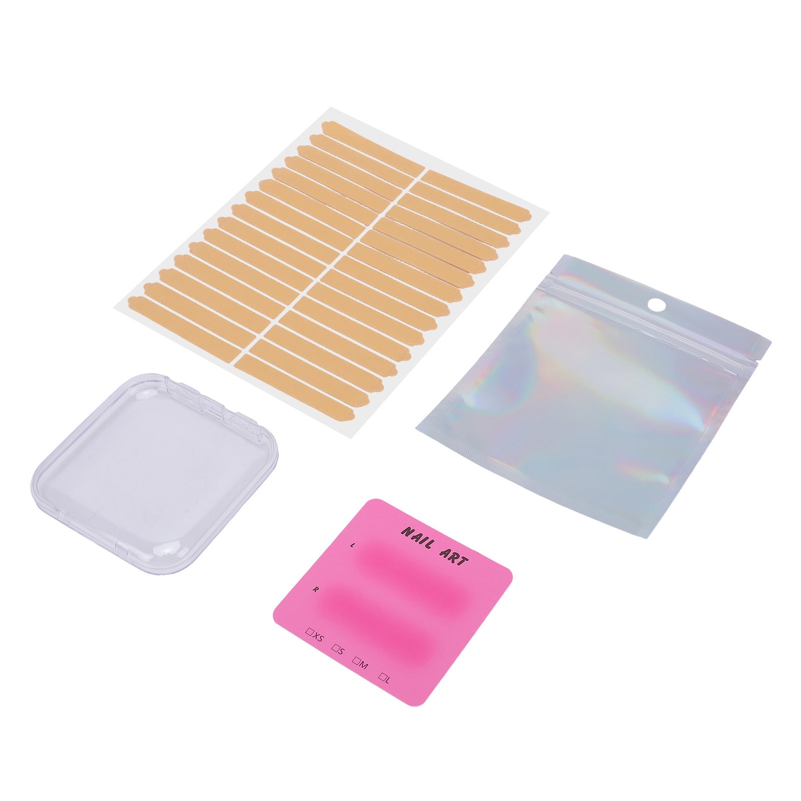 15 Sets Press On Nail Storage Boxes Dust Proof Thick Clear Fake Nail Display NEW