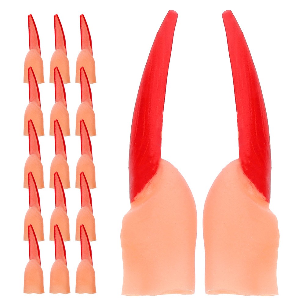 50 Pcs Creative Fake Hand Finger Severed Fingers Prop for Halloween Props