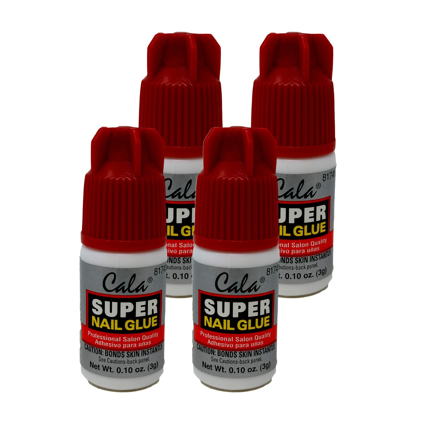 CALA Super nail Glue,Nail Art,Clear Adhesive,For Fake Nail,Nail Decoration