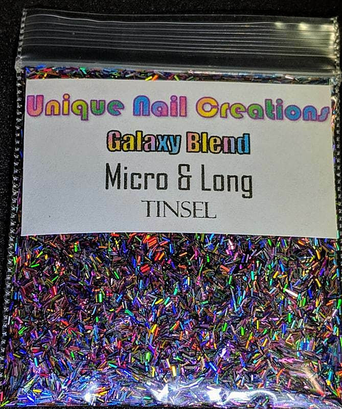 TINSEL~NEW COLORS ADDED~U CHOOSE~Nail•Acrylic•Gel•Body Art•Face•Festival•Crafts