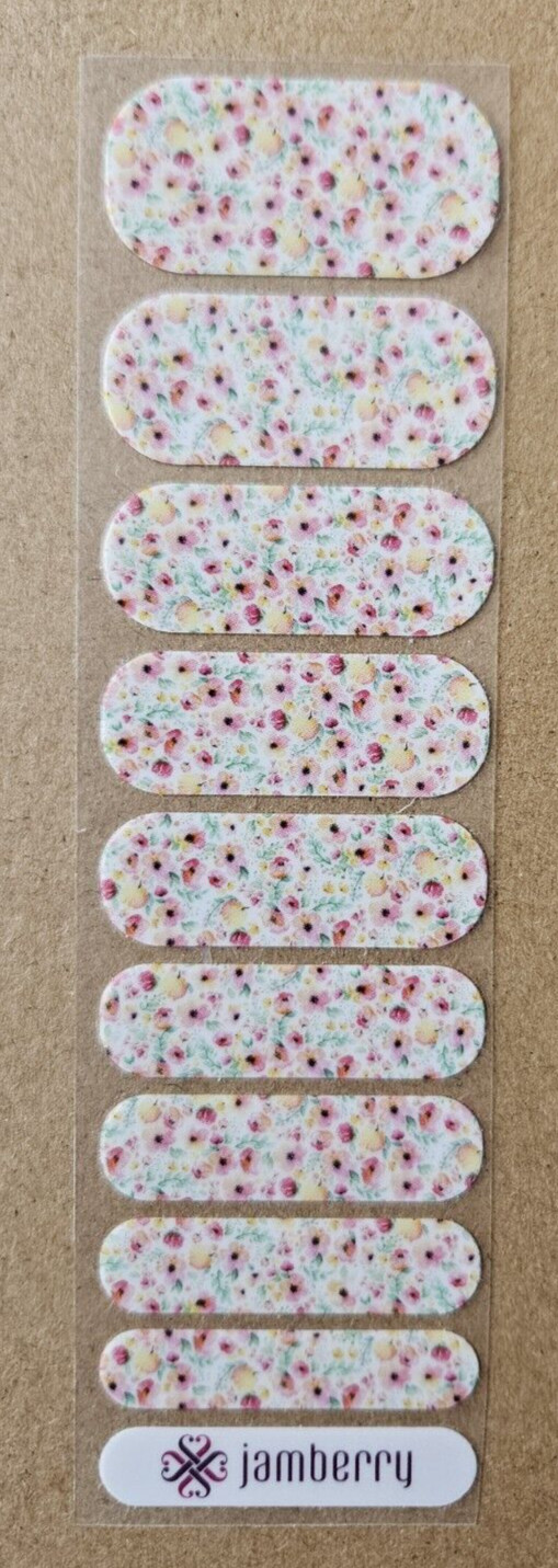 JAMBERRY BOUTIQUE HALF SHEET NAIL WRAP RETIRED AUGUST 2016 GGG