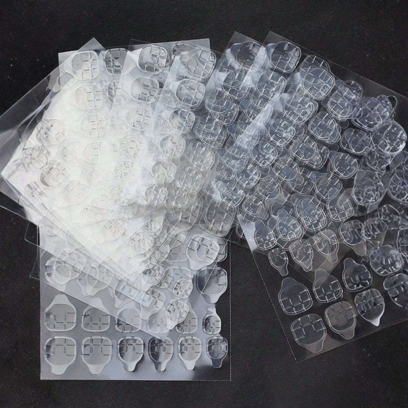 Double-Sided Jelly Nail Glue Tape Gel Stickers For Press-On Nails Adhesive Tabs
