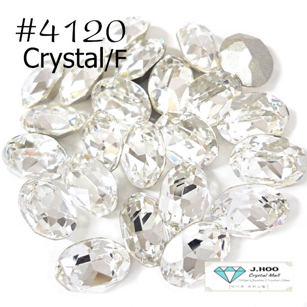 Swarovski 4120 Oval Fancy Stone 8*6mm(4pcs)