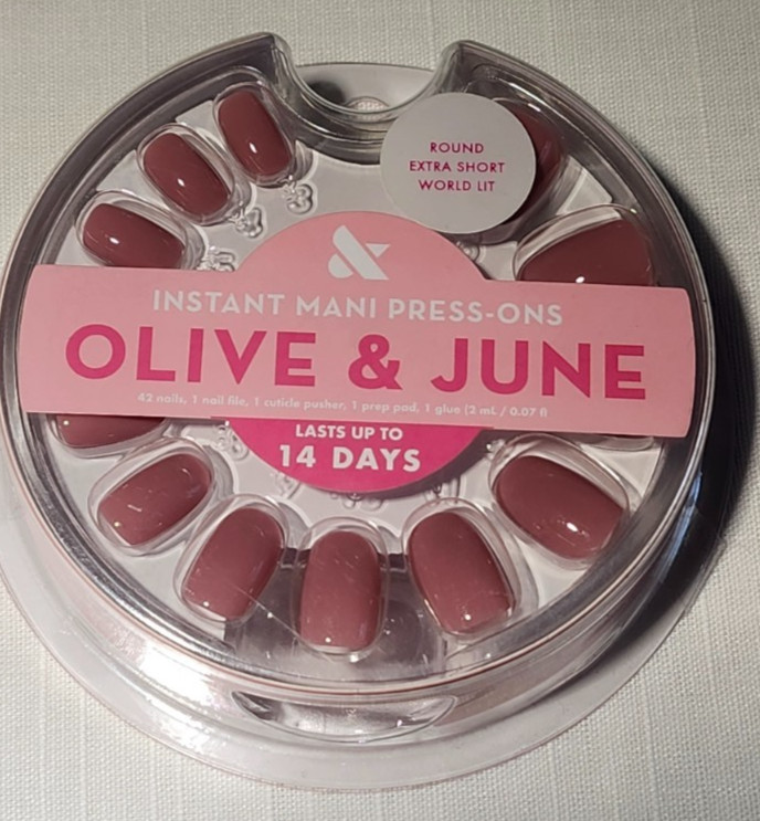6 Brand New Boxes of Press-On Nails/5 imPRESS & 1 Olive & June – Variety (NEW)