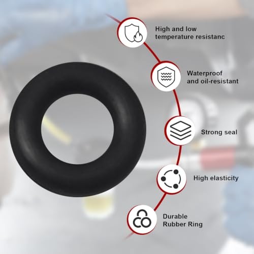 12 PCS Replacement O-Rings for 1/4 inch Fittings,Quick-Release Fittings O