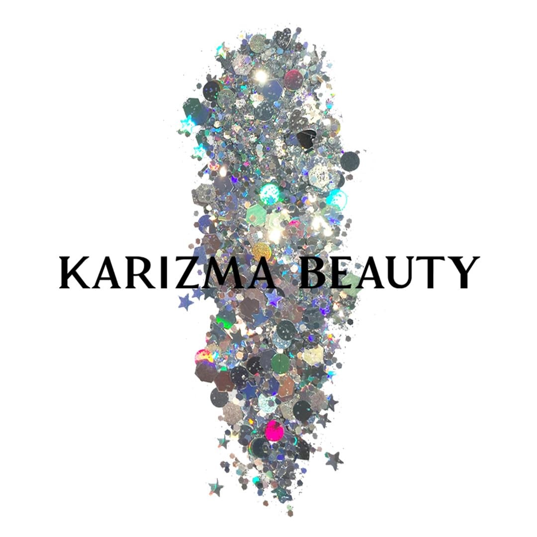 10g Holographic Silver Chunky Glitter, Face, Hair, Eye, Body, Rave, Festival