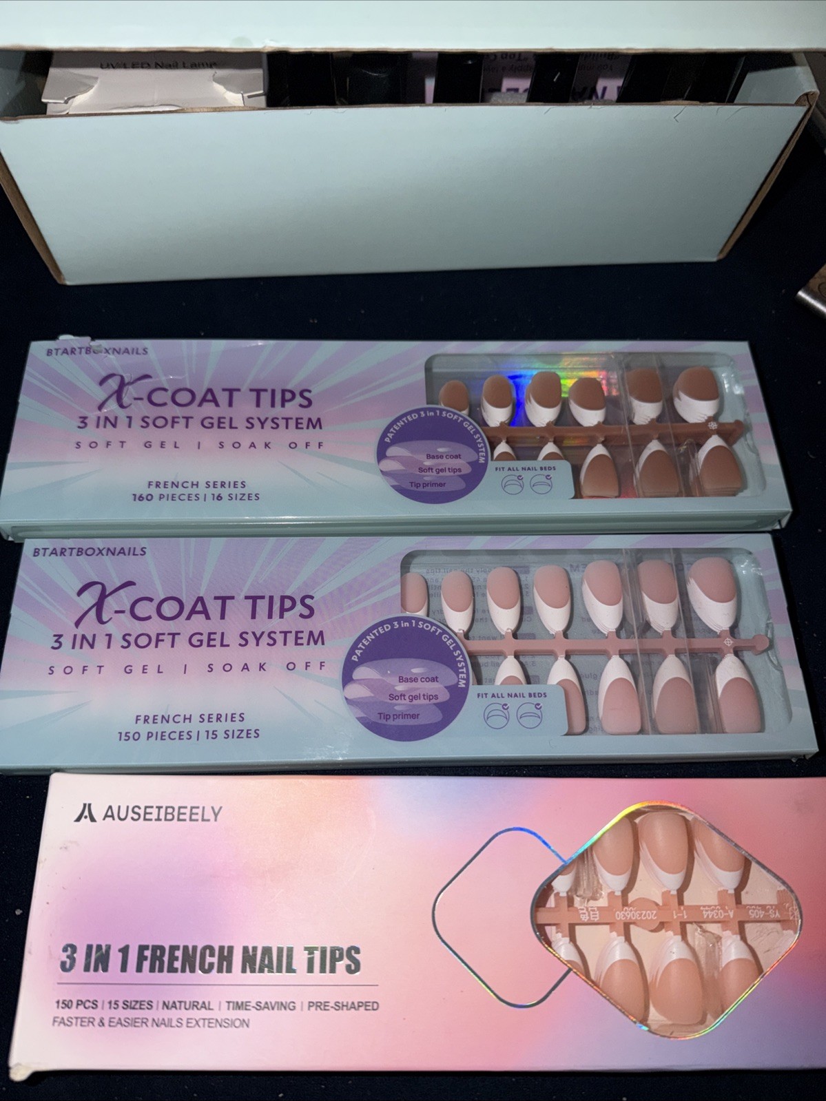 BT ART BOX NAILS Kit/Extra Nail Tips
