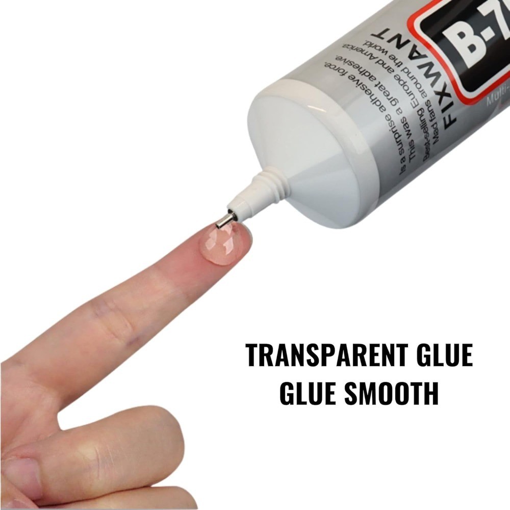 High Viscosity Crystal Clear Glue for Rhinestones Crafts Jewelry Phone Screen