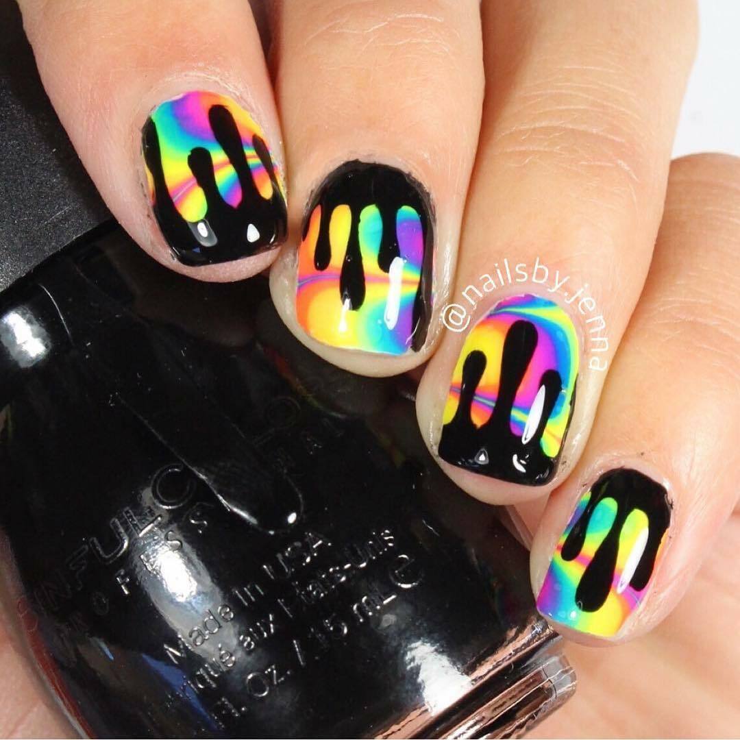 Dripping Tape for Nail Art, Drip Stickers for Nails, Nail Vinyls