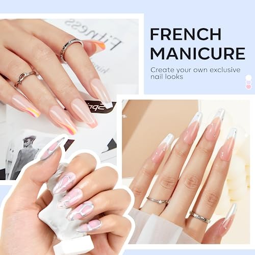 French Tip Nail ToolPcs Nail Stamper Kit for 6 A1-6 PCS Nail Stamper Kit