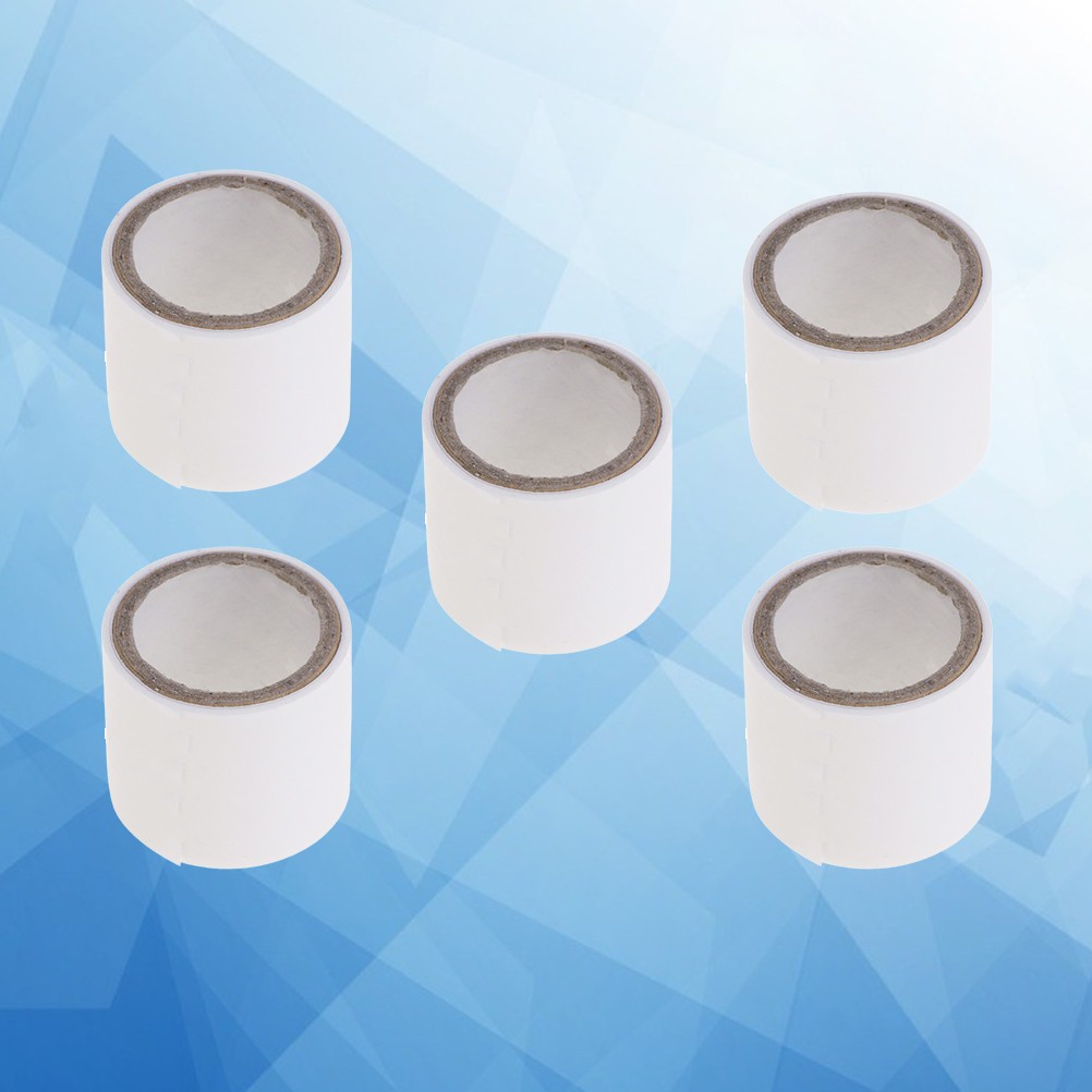 5Pcs Silk Nail Repair Tape White for Acrylic Nail Art Accessories